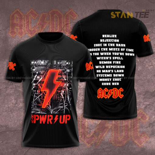 AC DC 3D T shirt