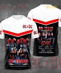 AC DC Rock Music 3D T shirt