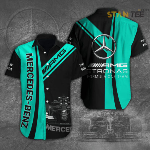 AMG Mercedes Petronas 3D short sleeve dress