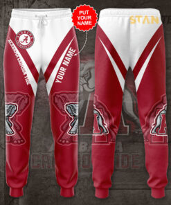 Alabama Crimson Tide 3D Sweatpant 01