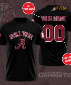 Alabama Crimson Tide 3D T shirt 01