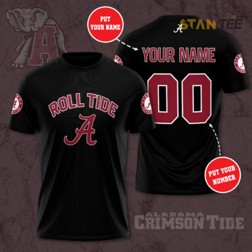 Alabama Crimson Tide 3D T shirt 01