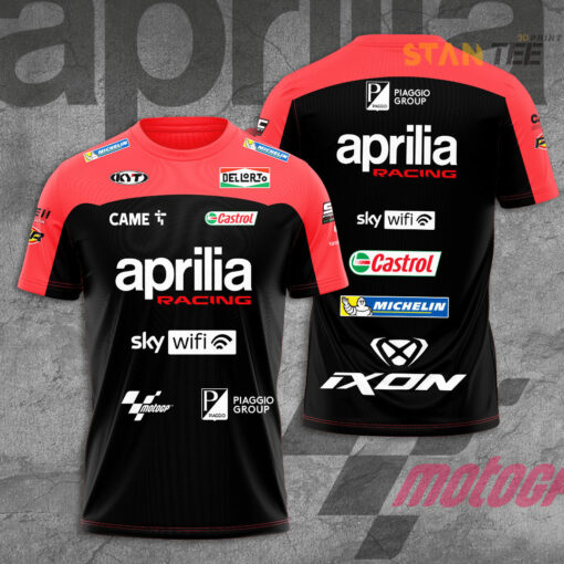 Aprilia Racing 3D T shirt MTOAR002