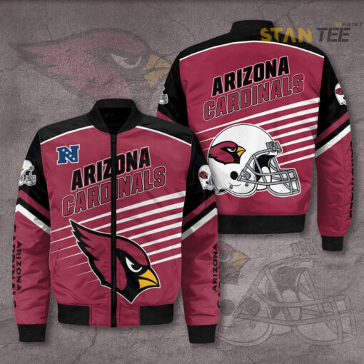 Arizona Cardinals 3D Bomber Jacket 01