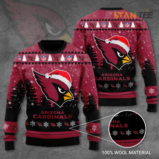 Arizona Cardinals 3D Ugly Sweater