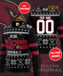 Arizona Cardinals 3D sweater 01