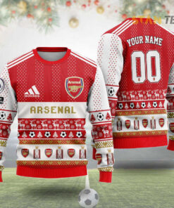 Arsenal FC Ugly Christmas 3D Sweater