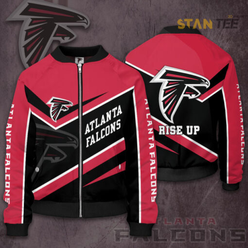 Atlanta Falcons 3D Bomber Jacket 01