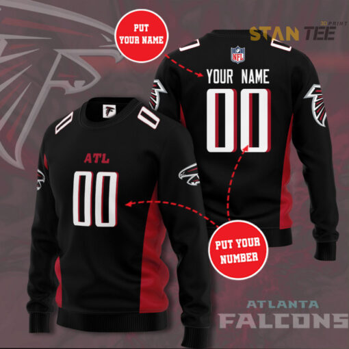 Atlanta Falcons 3D Sweatshirt 01