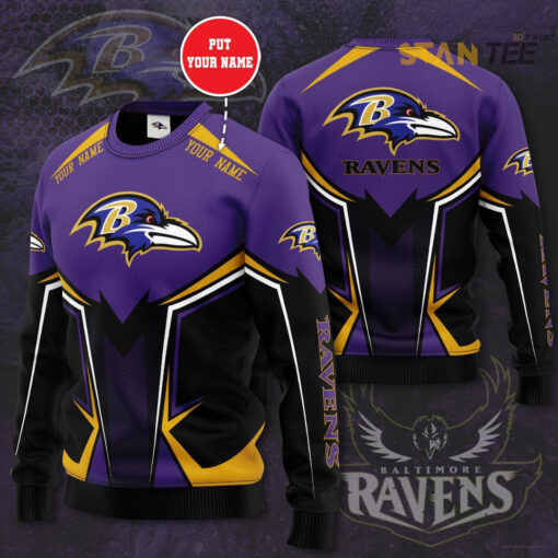 Baltimore Ravens 3D Sweatshirt