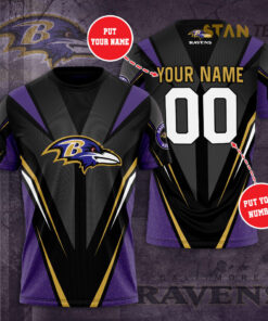 Baltimore Ravens 3D T shirt