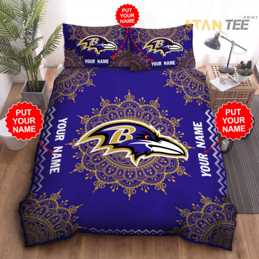 Baltimore Ravens bedding set 01