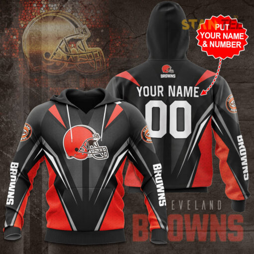 Best selling Cleveland Browns 3D hoodie 01