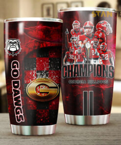 Best selling Georgia Bulldogs Tumbler Cup 01