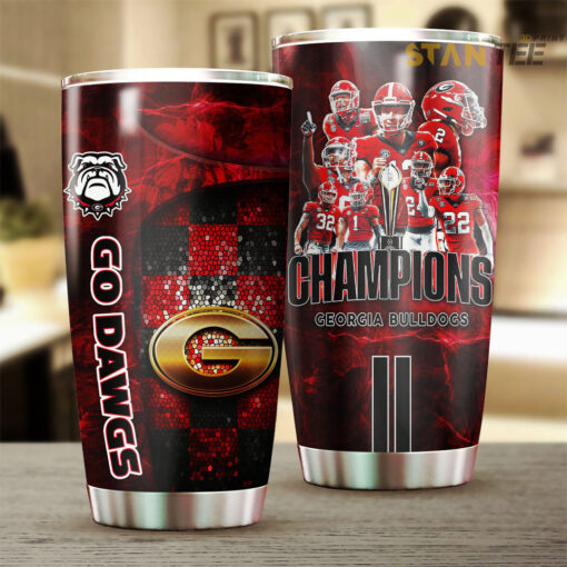 Best selling Georgia Bulldogs Tumbler Cup 01