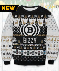 Bizzy Coffee Ugly Christmas 3D Sweater