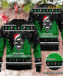 Borussia Mgladbach 3D Christmas Sweater 2022