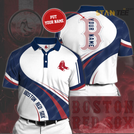 Boston Red Sox 3D Polo