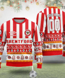 Brentford FC Ugly Christmas 3D Sweater