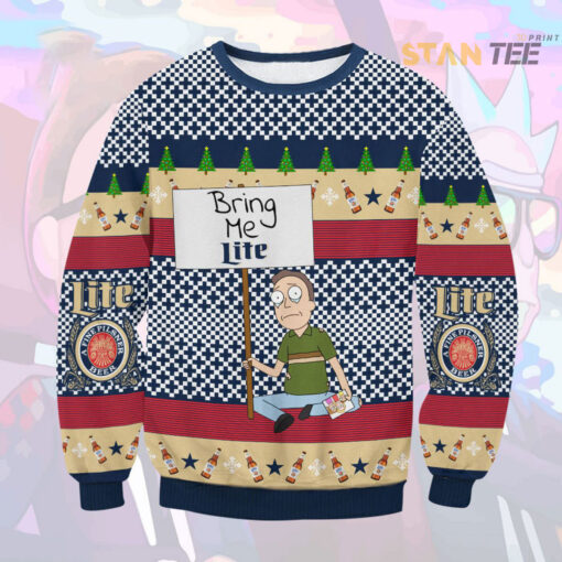 Bring Me Lite beer Ugly Christmas 3D Sweater