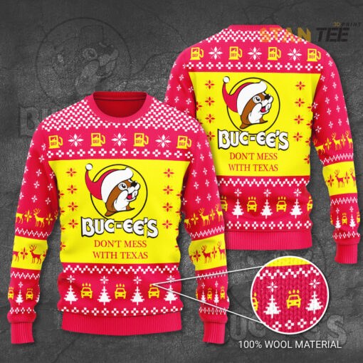 Buc ees Ugly Christmas 3D Sweater new 2022