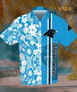 Carolina Panthers 3D Hawaiian Shirt Hawaiian Shorts 01