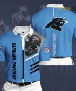 Carolina Panthers 3D Polo 01