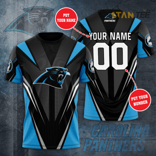 Carolina Panthers 3D T shirt 01