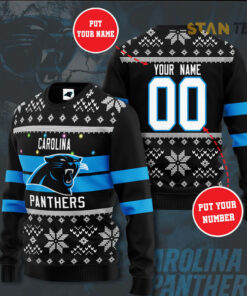 Carolina Panthers 3D sweater