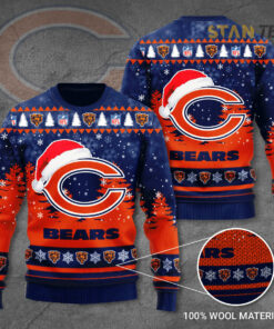 Chicago Bears 3D Ugly Sweater