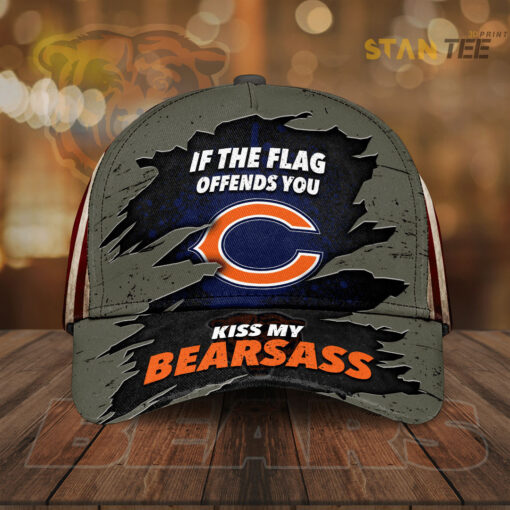 Chicago Bears Cap Custom Hat 01