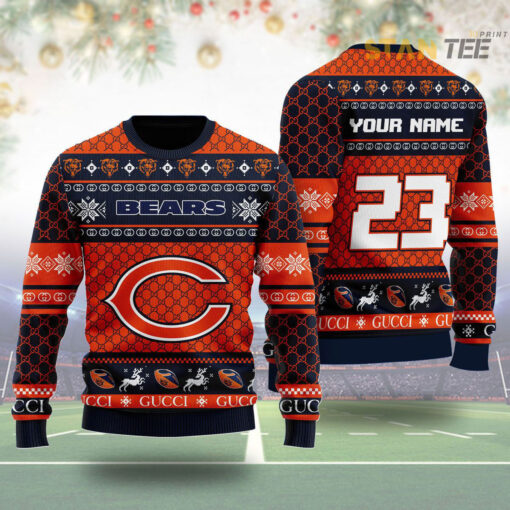 Chicago Bears Ugly Christmas 3D Sweater