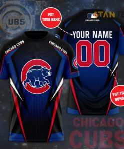 Chicago Cubs 3D T shirt 02