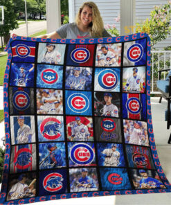 Chicago Cubs quilt blanket