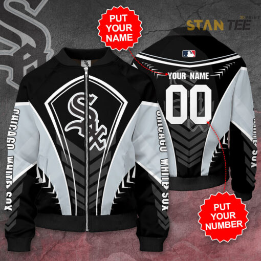 Chicago White Sox 3D Bomber Jacket 01