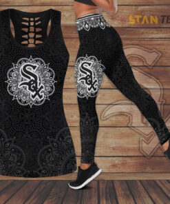 Chicago White Sox Hollow Tank Top Leggings