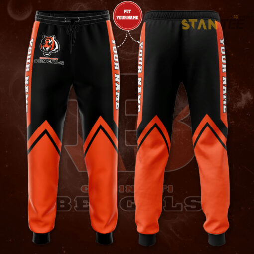 Cincinnati Bengals 3D Sweatpant 01