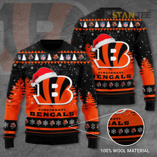 Cincinnati Bengals 3D Ugly Sweater