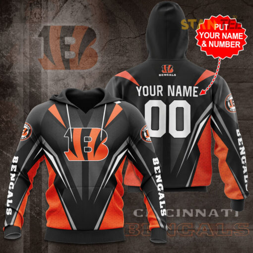 Cincinnati Bengals 3D hoodie 01