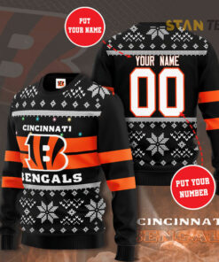 Cincinnati Bengals 3D sweater