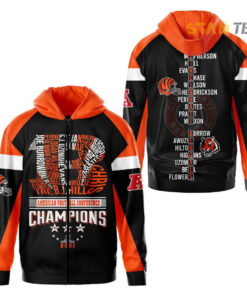 Cincinnati Bengals S3 Zip up Hoodie