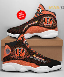 Cincinnati Bengals Shoes Design 01