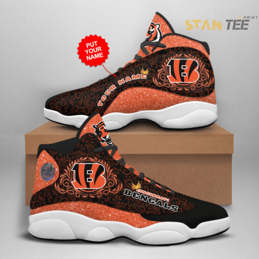 Cincinnati Bengals Shoes Design 01