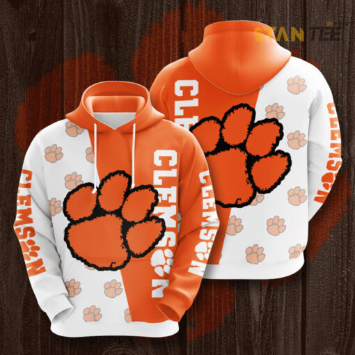 Clemson Tigers 3D Hoodie 01