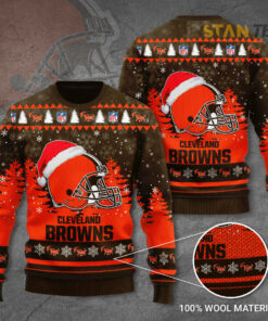 Cleveland Browns 3D Ugly Sweater