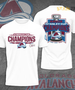 Colorado Avalanche 3D T shirt White