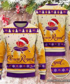 Crown Royal Christmas Ugly 3D Sweater 2022