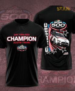 Daytona 500 3D Black T shirt