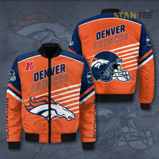 Denver Broncos 3D Bomber Jacket 01