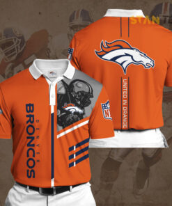 Denver Broncos 3D Polo 01